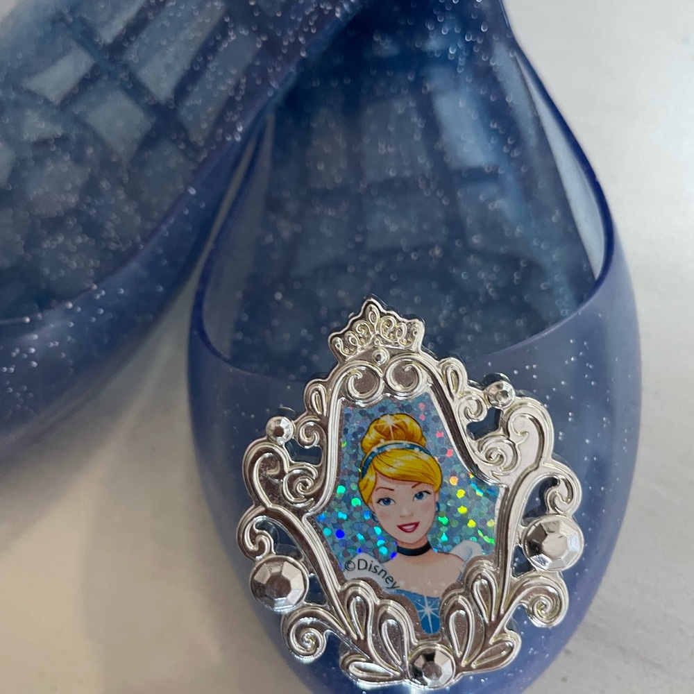 Authentic DISNEY CINDERELLA DRESS & SHOES - Picture 10 of 11